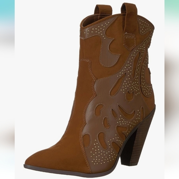 CARLOS by Carlos Santana Sterling Western Booties Bourbon. Size 7 - Picture 7 of 15